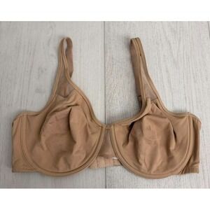 Body By Wacoal Seamless Bra Sz 38D Nude Unlined 65115